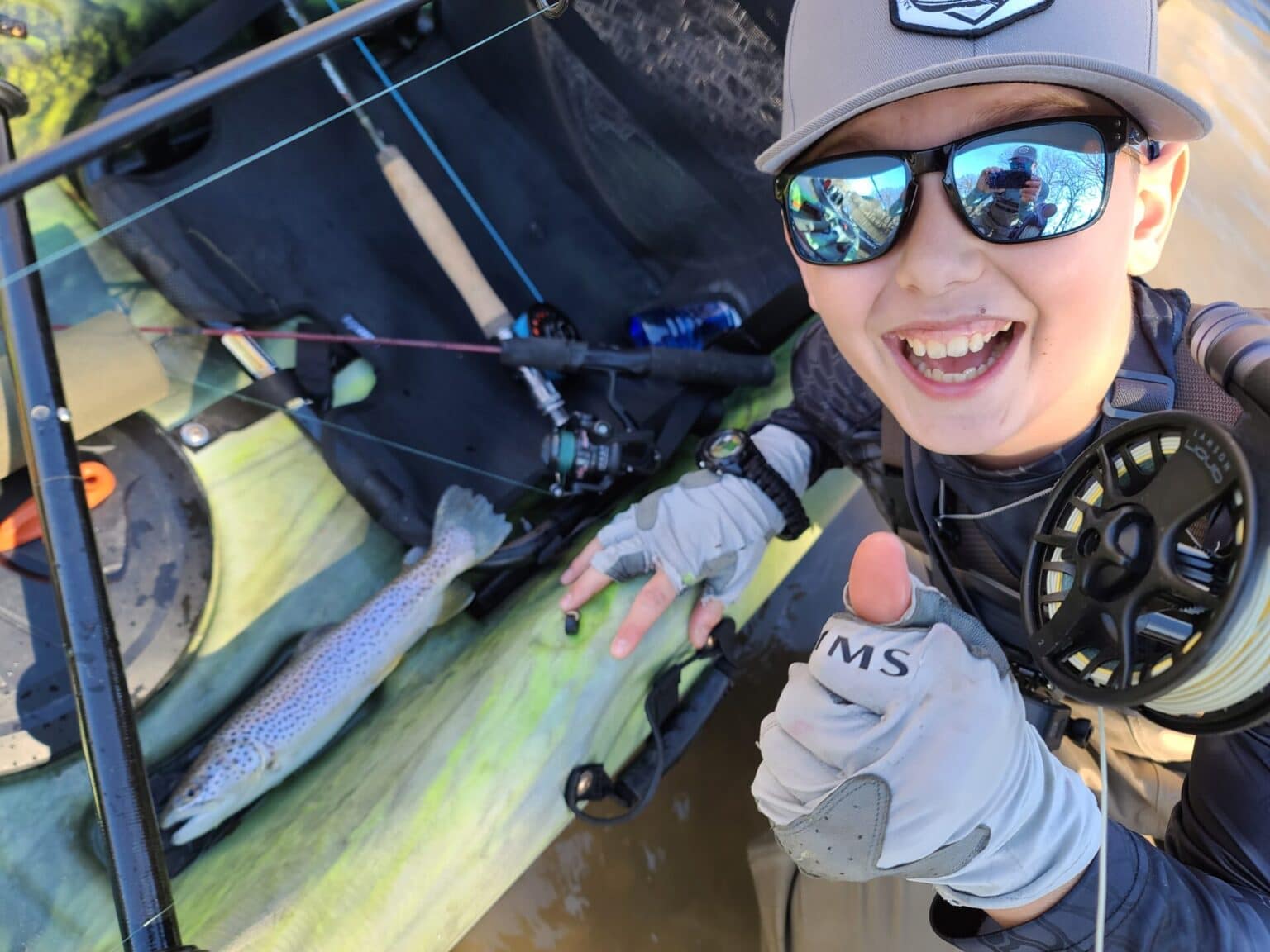 Kayaking Fishing Camping on The Guadalupe River part 2Big Fish