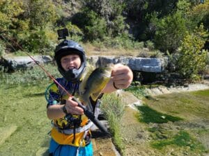 Fishing the frio river photo